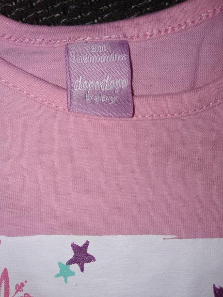 Tricko pretty little girl, dopodopo,80