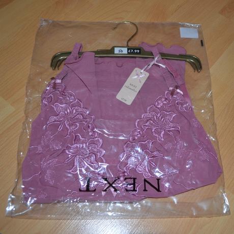 Nenosená sexi košieľka next, veľ. 48, košík dd/e, next,90e