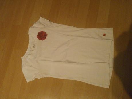 Biele elegantné tričko, 146