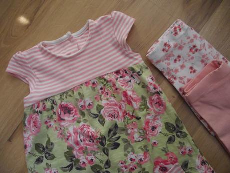 Nádherné bavlnené šatičky s legínkami, george,98