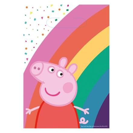 Darčeková taštička peppa pig rainbow, 
