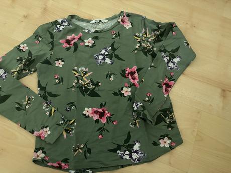 Tričko kvetinky 12-14 rokov, h&m,158