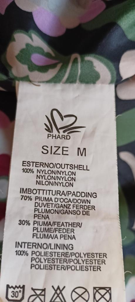 Páperka phard "m", m