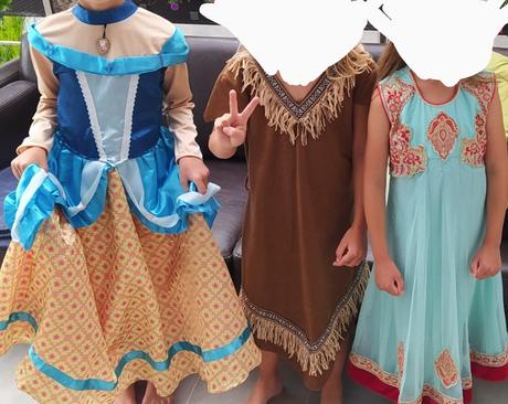 Kostým princezná na karneval.,