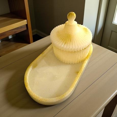 Súprava podnos a šperkovnica, 