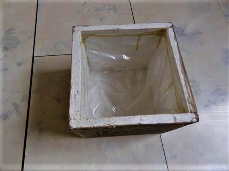 Drevené industriálne vintage krabičky / 3 ks, 