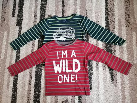 2x tričko dlhý rukáv dopodopo v.116, dopodopo,116