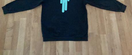 Mikina billie eilish (h&m) v.146/152, h&m,146