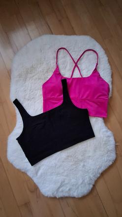 Crop topy/sportove podprsenky/topy, s