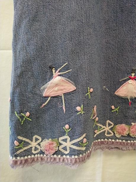 Riflová šatová sukňa, monsoon, monsoon,116