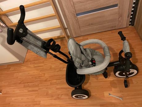 Predám kinderkraft trojkolka aston grey, kinderkraft