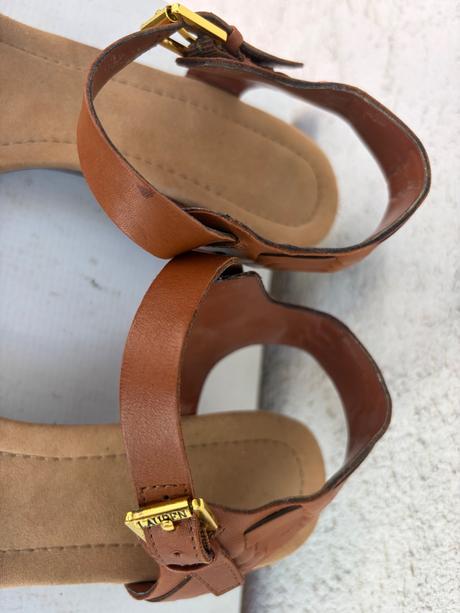 Ralph lauren kozenne 38 sandale sandalky pc 199e, ralph lauren,38