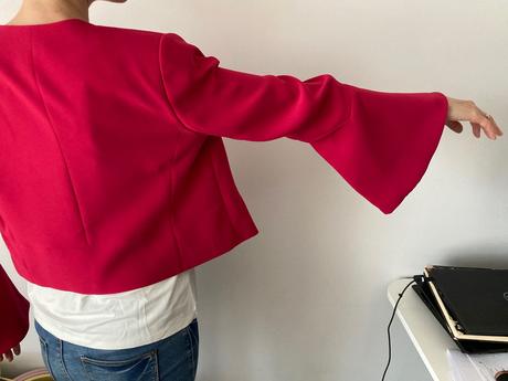 Sako so zvonovymi rukavmi nove, mango,m