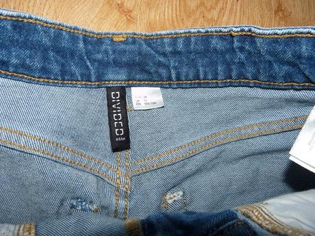 Svetlomodré rifle, h&m,38