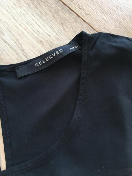 Dámsky čiernobiely top, reserved,34