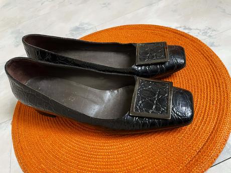 Kožené nízke lodičky, 40