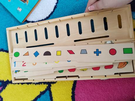 Montesori hra drevená, 