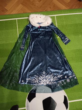 Kostým ľadové kráľovstvo,