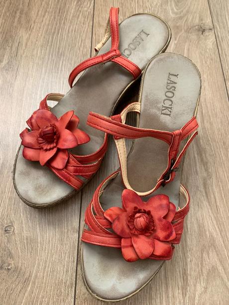 Sandále lasocki koža, lasocki,38