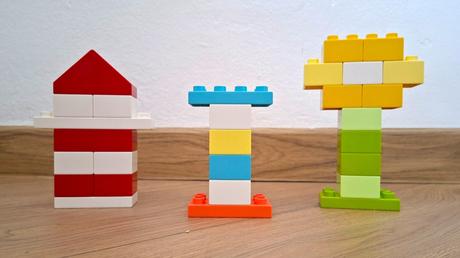 Stavebnica lego duplo - heart box (80 dielikov),