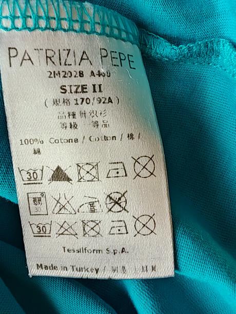 Patrizia pepe originál krásne kvalitné tricko s, s