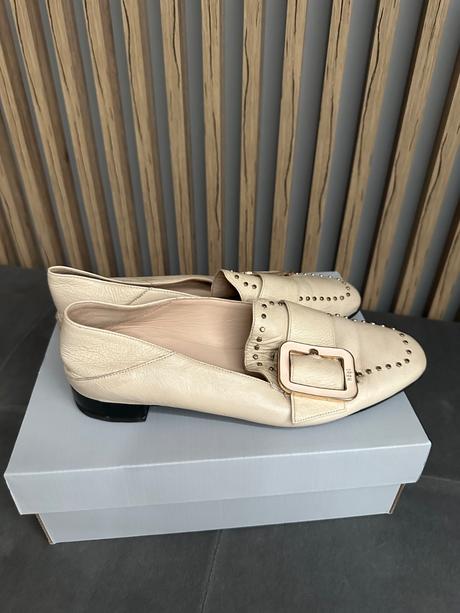 Högl bežové poltopánky, 38