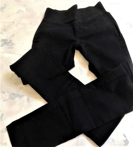 Pevné jeggíny na vysokú gumu, m