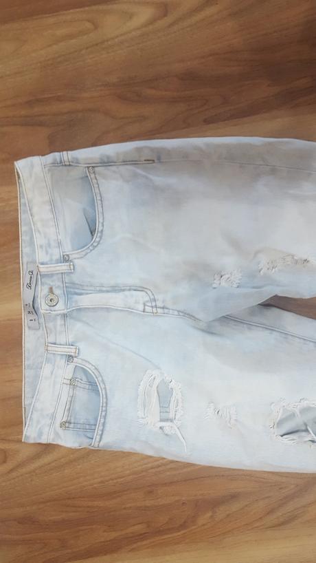 Damske midi rifle, denim,36