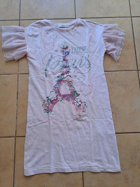 Ružové šaty, terranova,140