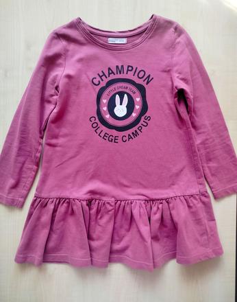 Mikinové šaty, fox & bunny,122