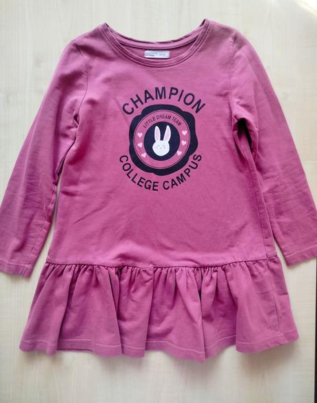 Mikinové šaty, fox & bunny,122