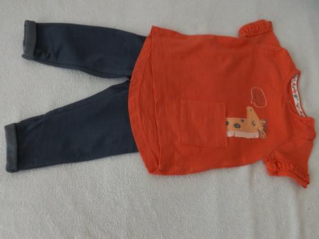 Letná súprava - tričko s legínami, f&f,74