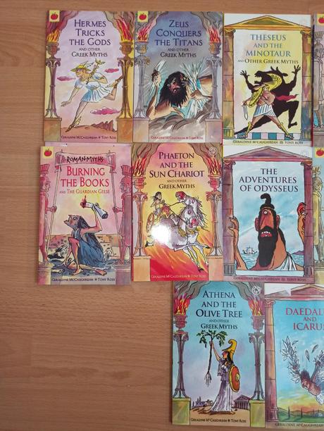 Greek / roman myths illust by tony ross,