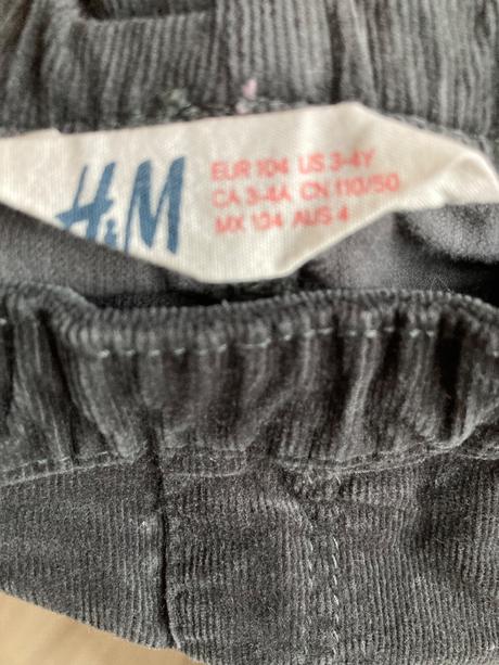 Nohavice, h&m,104