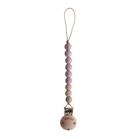 Klip mushie cleo na cumlík mauve,