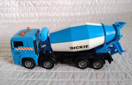 Plastové autíčko miešačka / domiešavač dickie toys,
