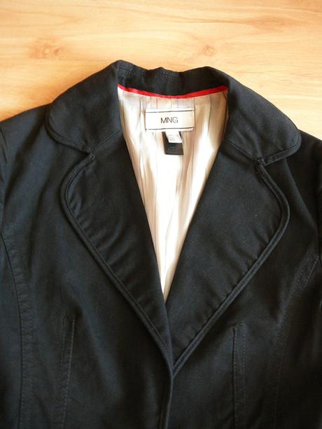 Čierne sako mango, mango,36