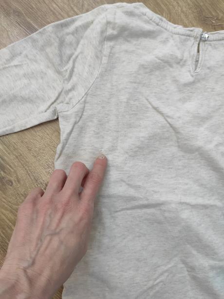 Krásne zajačikové tričko, veľ.134/140, vek 8-10r., h&m,134