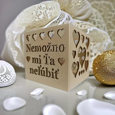 Valentín / originálny svietnik, 