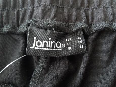 Dámske čierne nohavice janina, kik,46