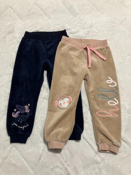 2ks flísové tepláky, pepco,98