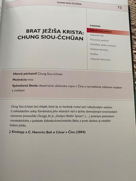 Podvody ktoré hýbali dejinami eric chaline, 