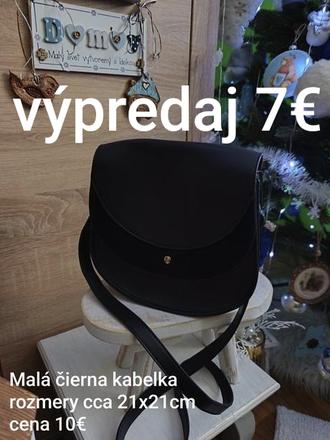 Dámska štýlová čierna kabelka, 
