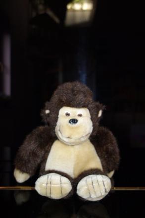 Plyš.hračka - opica - 19 cm,