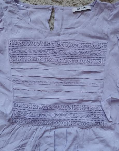 Damska letna bluzka s cipkou orsay, orsay,38