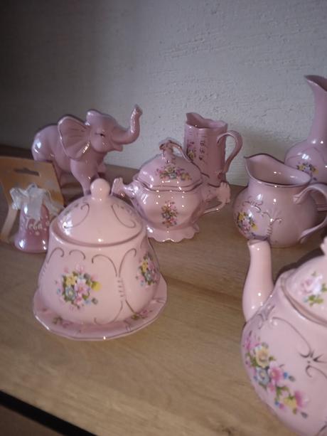 Ružový porcelán,