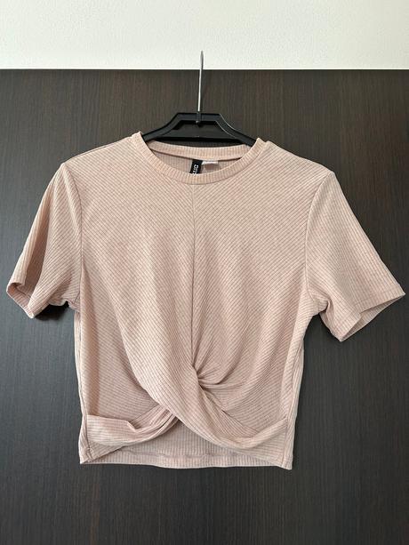 Tričko/crop top, h&m,s