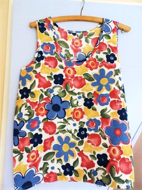 Kvetovaný top l/xl, l