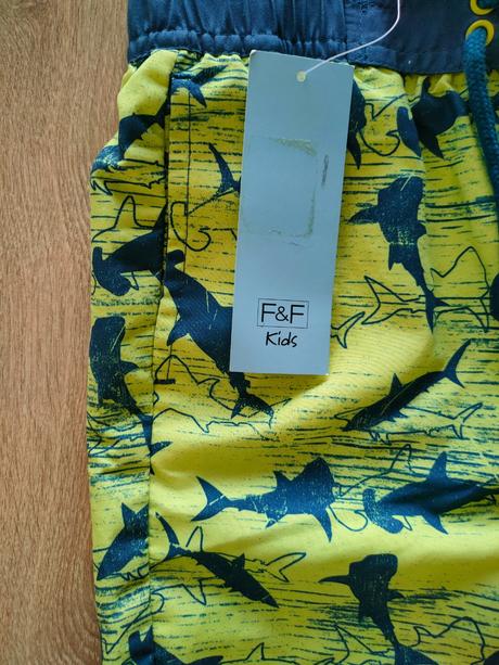 Úplne nové chlapčenské plavky f&f, 5-6 r., 116 cm, f&f,116