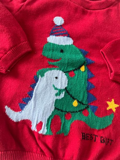 Vianočný sveter, h&m,74